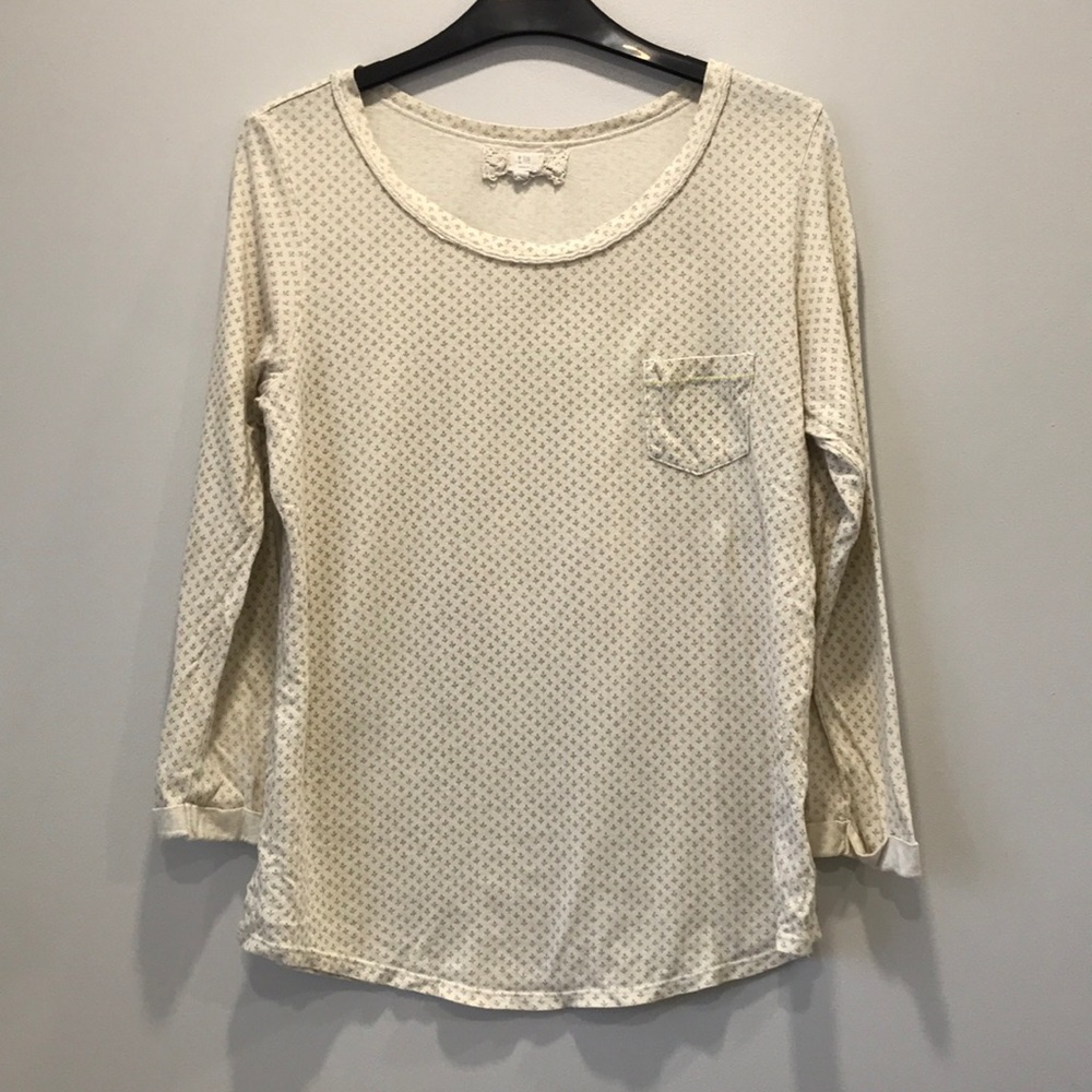 Cozy 3/4 length tee - t la - Medium
